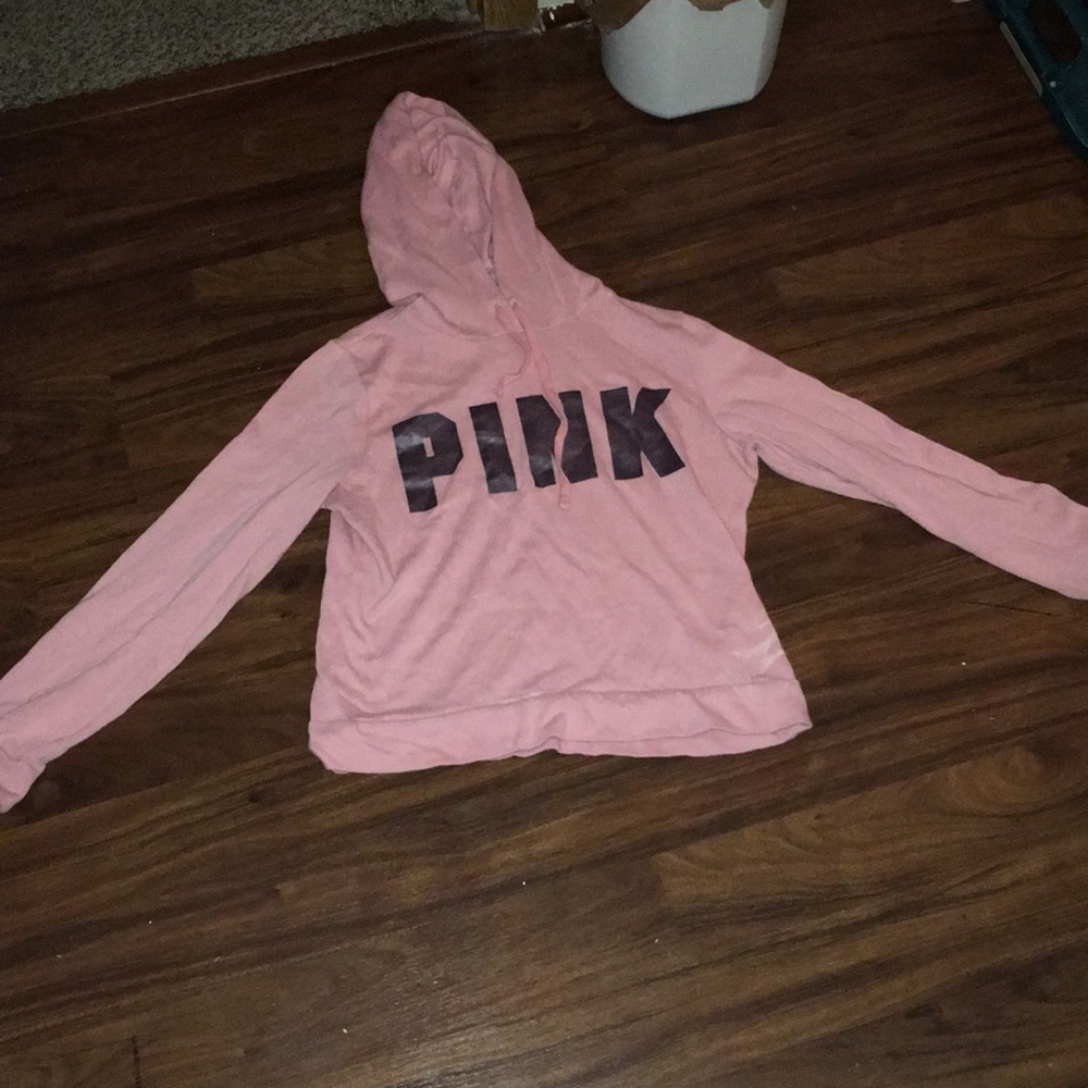 pink sweater